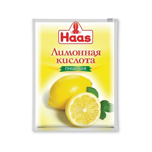 Haas лимонная кислота, 10 гр